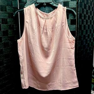 Blush Color Sleeveless Blouse-NWOT